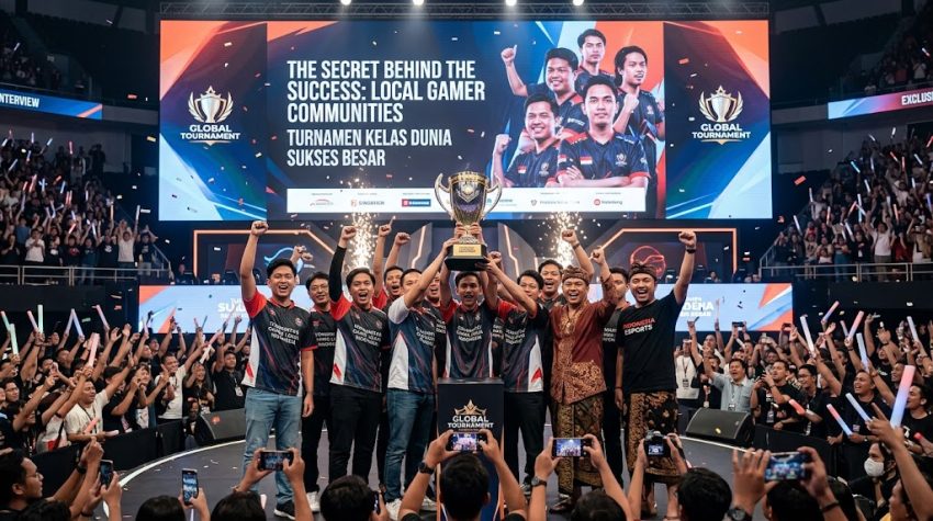 Rahasia Komunitas Gamer Lokal yang Bikin Turnamen Kelas Dunia Sukses Besar
